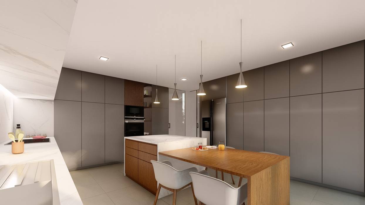 Casa da Barca Miguel Zarcos Palma Modern Kitchen