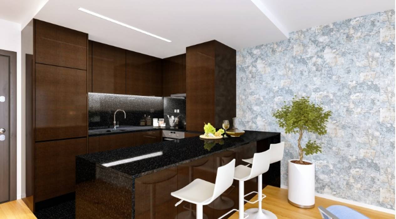 Apartamentos nas Avenidas Novas - Lisboa, Propriété Générale International Real Estate Propriété Générale International Real Estate Dapur Modern