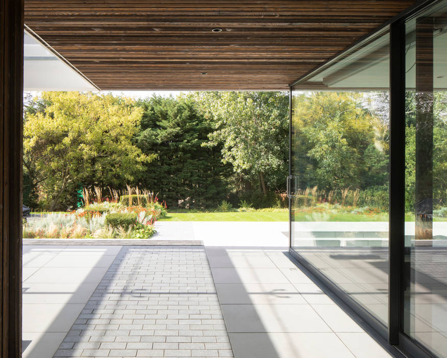 Patio Clear Architects Modern Terrace