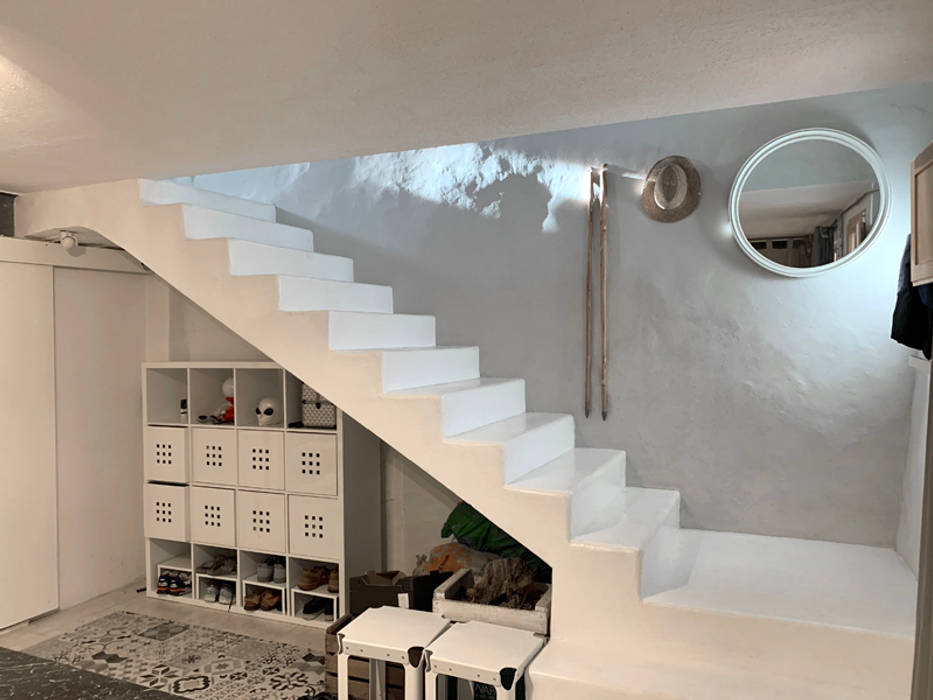 Hermosa Vivienda Rústica en Chelva, FGMarquitecto FGMarquitecto Escalier