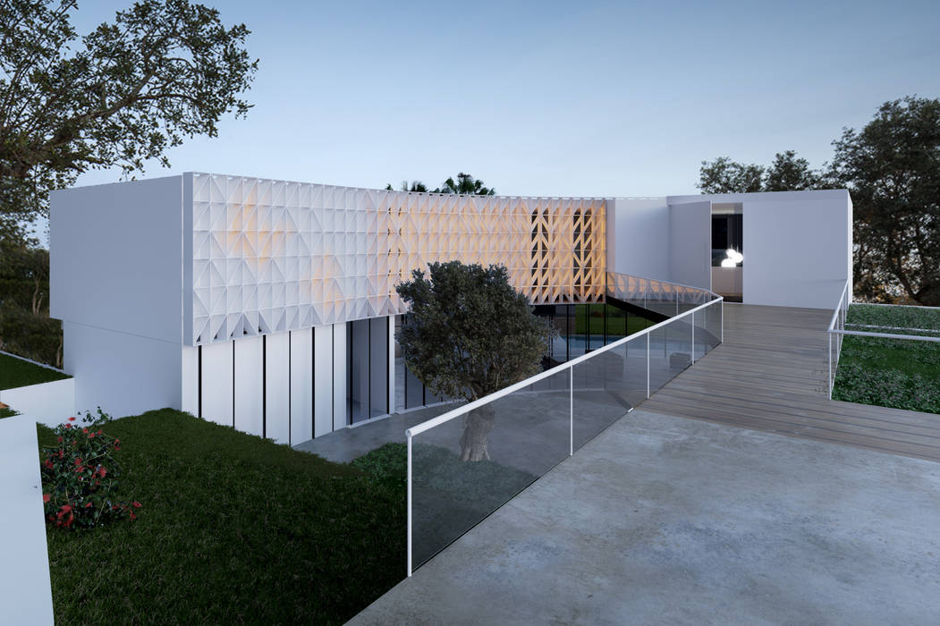 MA.TERIA. ARCHITECTURE SOLUTIONS Villas Concrete White