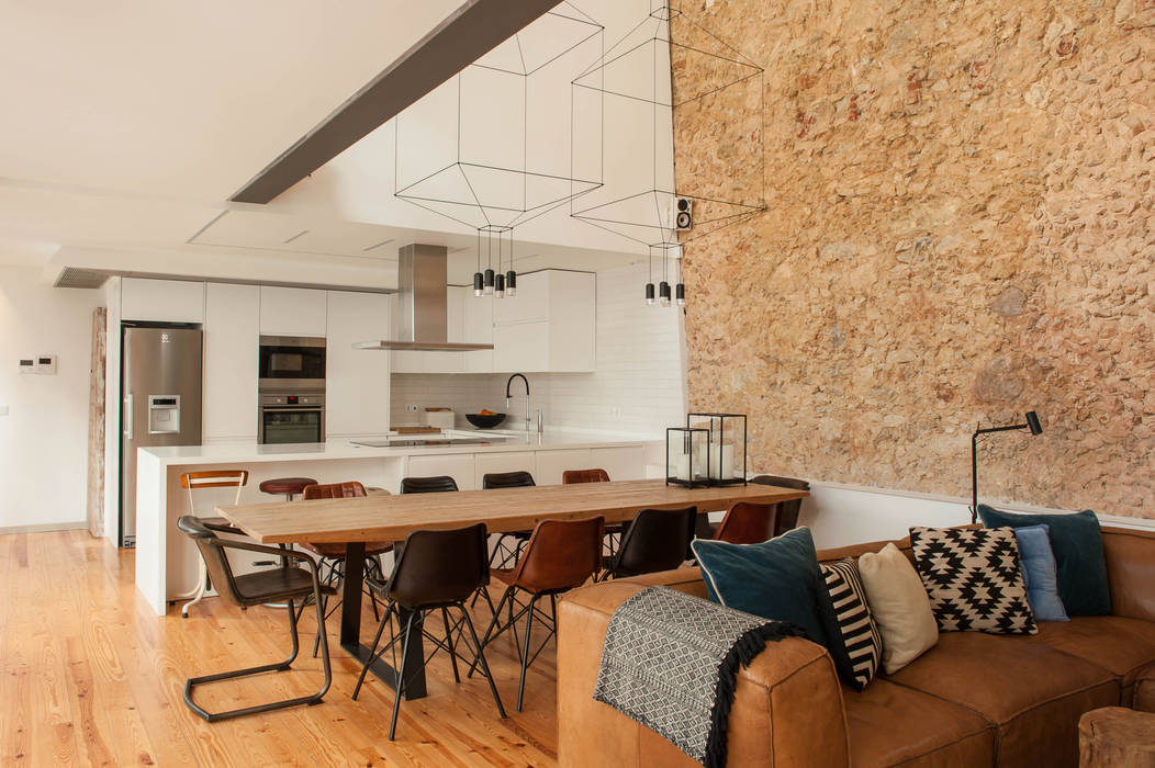 Atelier Renata Santos Machado Salones de estilo industrial