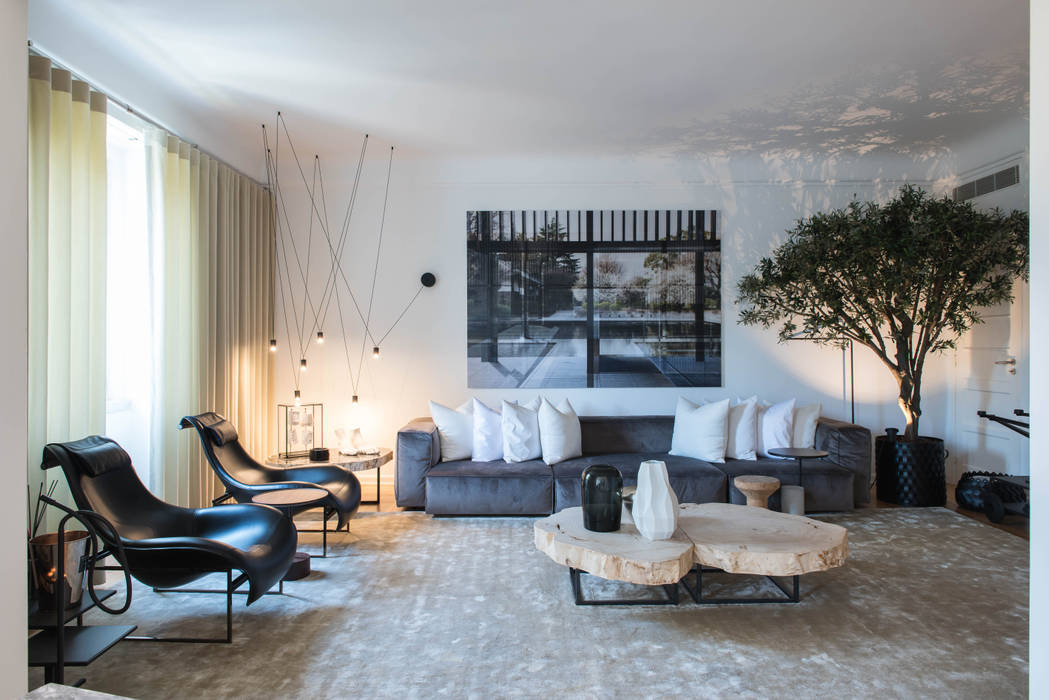 Atelier Renata Santos Machado Salones de estilo moderno