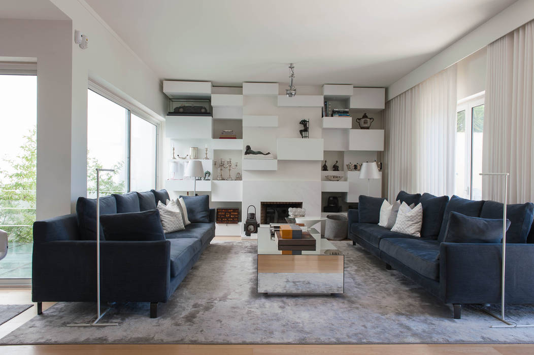 Atelier Renata Santos Machado Salones de estilo moderno