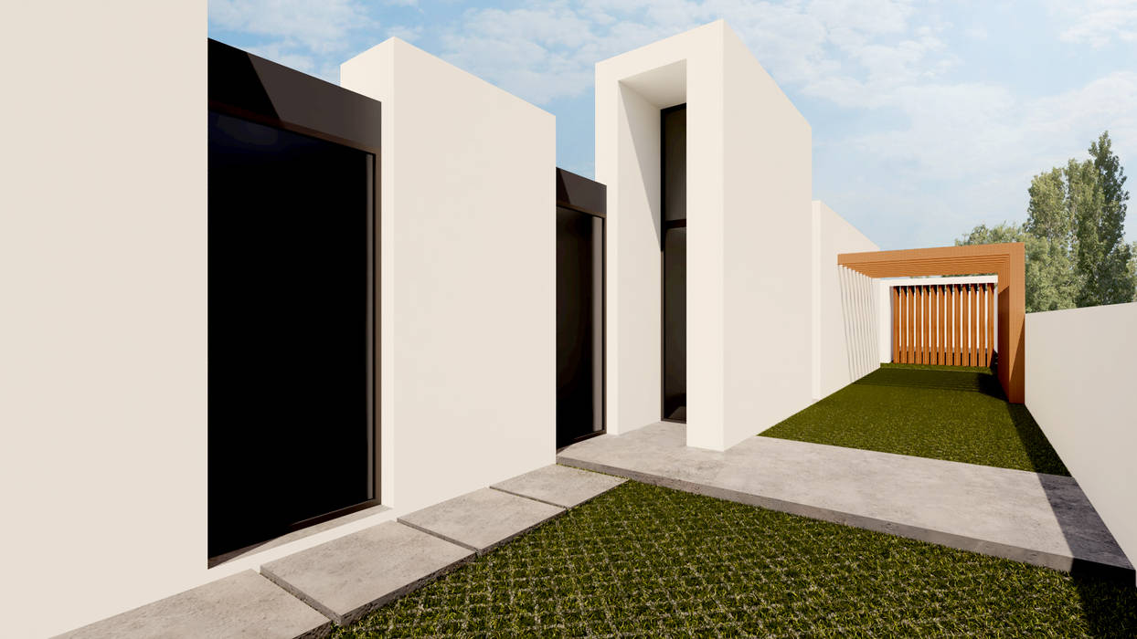 Main entrance Linhas Simples Villas