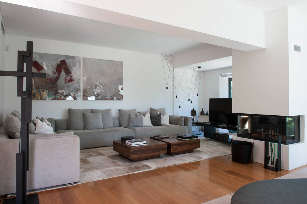 Atelier Renata Santos Machado Salones de estilo moderno