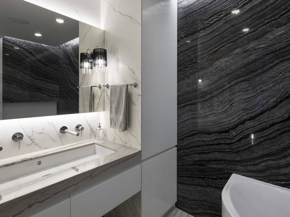 Bemowo - mieszkanie 4 pokoje, Deco Nova Deco Nova Modern bathroom