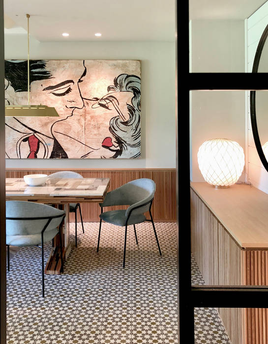 Appartamento al golf, Andrea Rossini Architetto Andrea Rossini Architetto Scandinavian style dining room