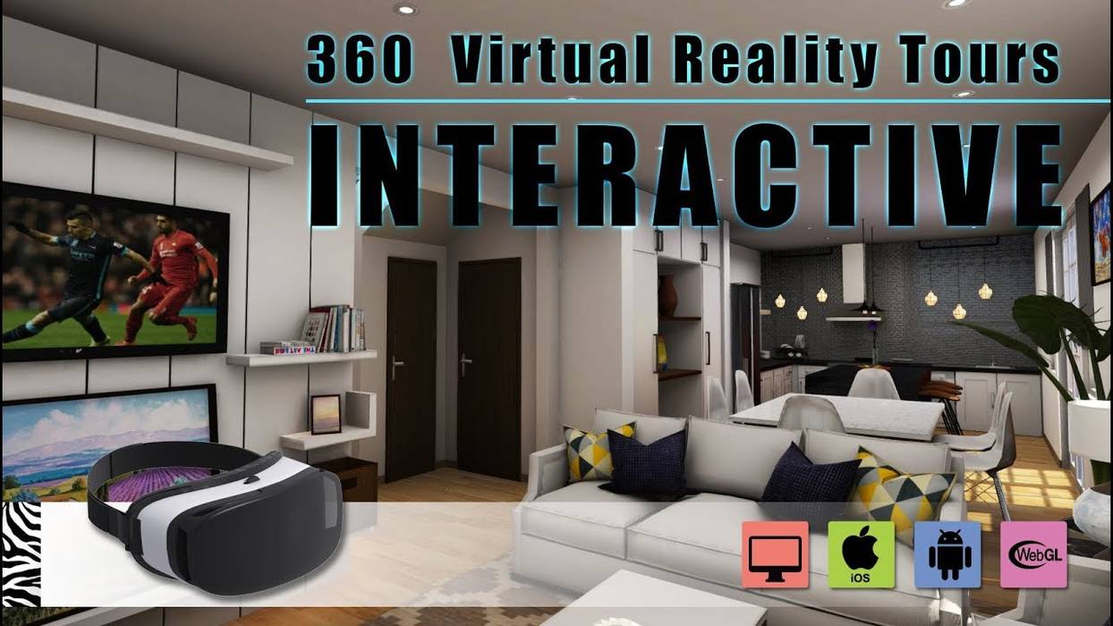 Interactive 360 Virtual Reality Tours walkthrough & Mobile App Development - (Unity3D, Android, iOS) Mesquite, Nevada, Yantram Architectural Design Studio Corporation Yantram Architectural Design Studio Corporation Livings modernos: Ideas, imágenes y decoración
