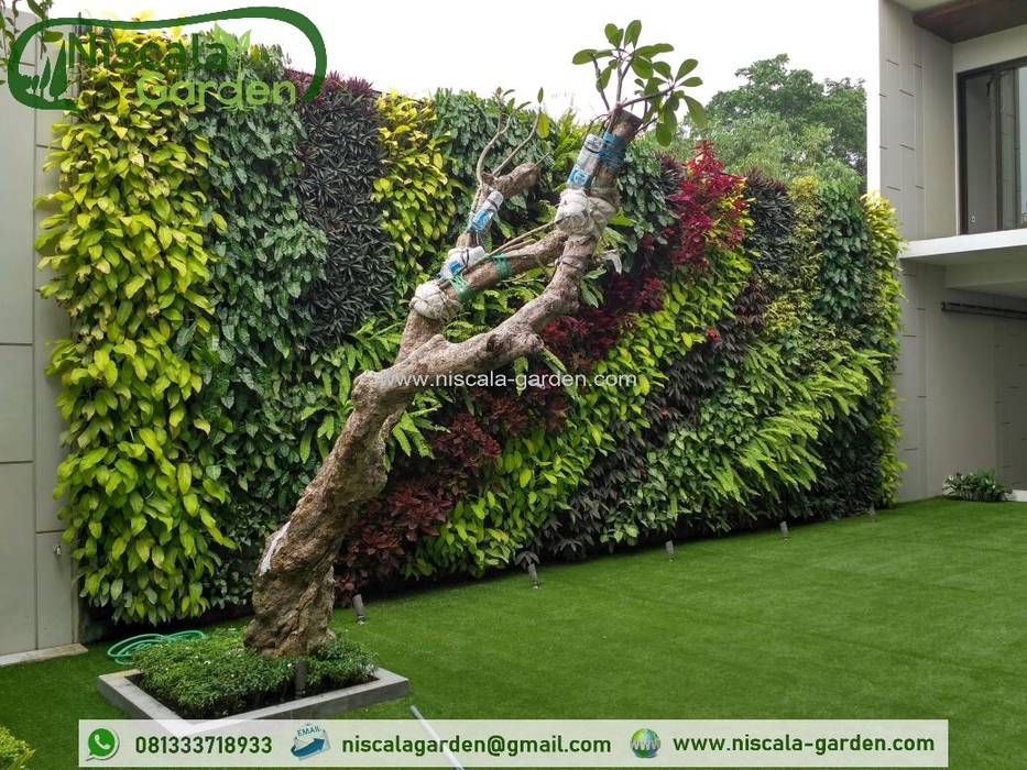 Tukang Taman Vertikal Jember NISCALA GARDEN | Tukang Taman Surabaya Ruang Komersial Tukang Taman Vertikal Jember,Restoran