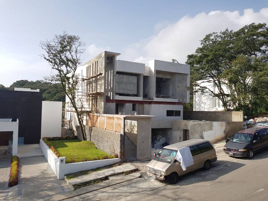 CASA NA., Arqcubo Arquitectos Arqcubo Arquitectos Casas modernas: Ideas, imágenes y decoración Hormigón