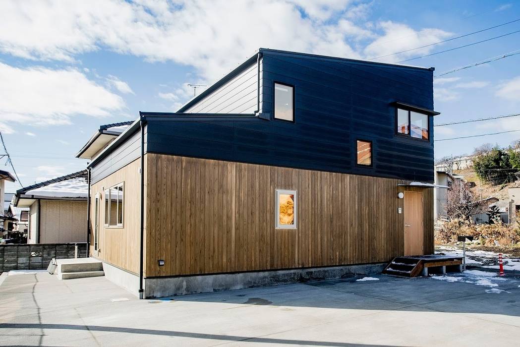 株式会社シーンデザイン建築設計事務所 Wooden Houses Homify