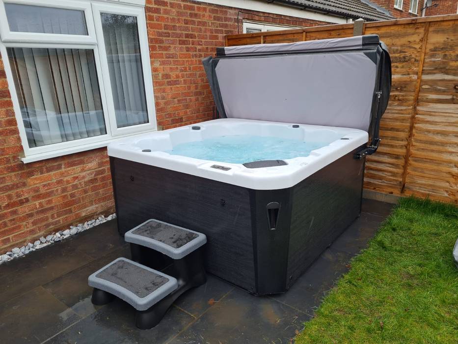 Retreat 13A Plug & Play hot tub H2O Hot Tubs Kolam air hangat