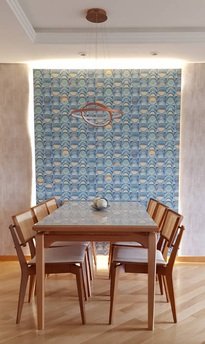 Projeto Sala de Jantar Rangel Design de Interiores Salas de jantar modernas