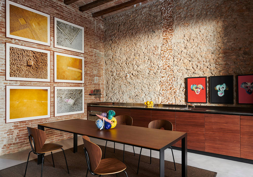 Rehabilitación en un edificio colonial en Sitges, Rardo - Architects Rardo - Architects Cocinas de estilo moderno