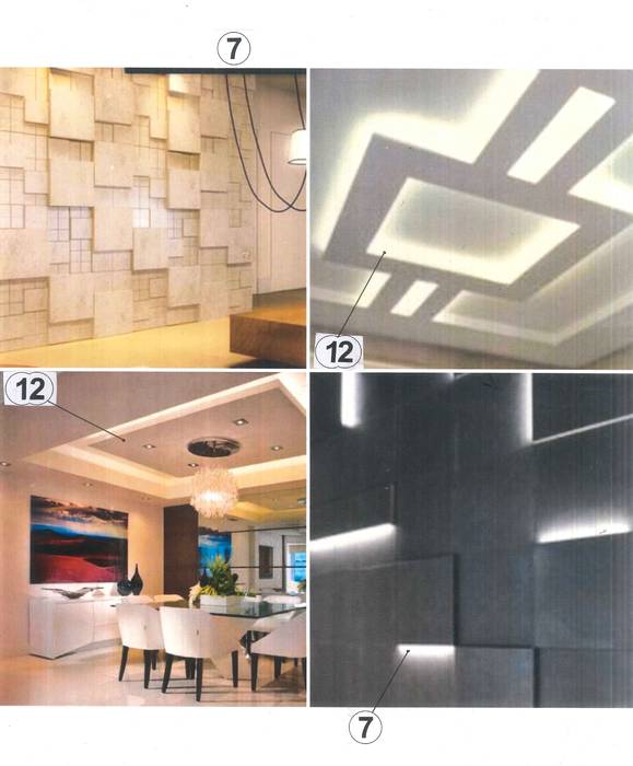 Interiorismo - Decoracion Interior, Arquitecto Daniel Luries Arquitecto Daniel Luries Comedores modernos Cerámico