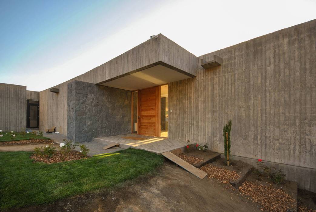 Vivienda Zapallar H-B., Roberto Martinez Bravari -arquitectos asociados Roberto Martinez Bravari -arquitectos asociados Single family home Concrete