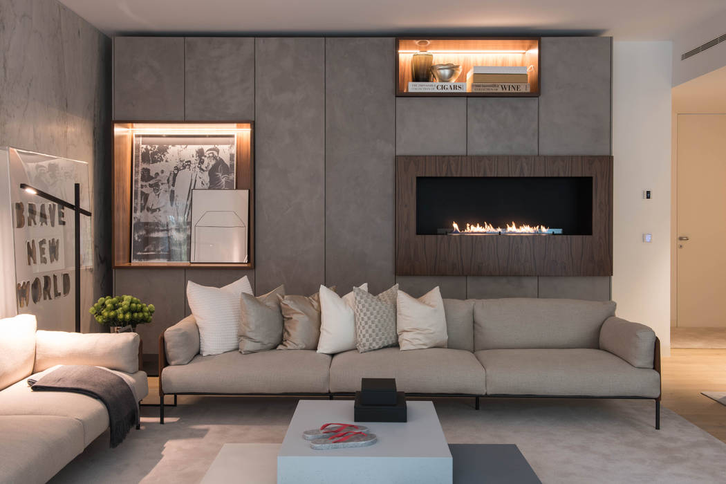 Atelier Renata Santos Machado Soggiorno moderno