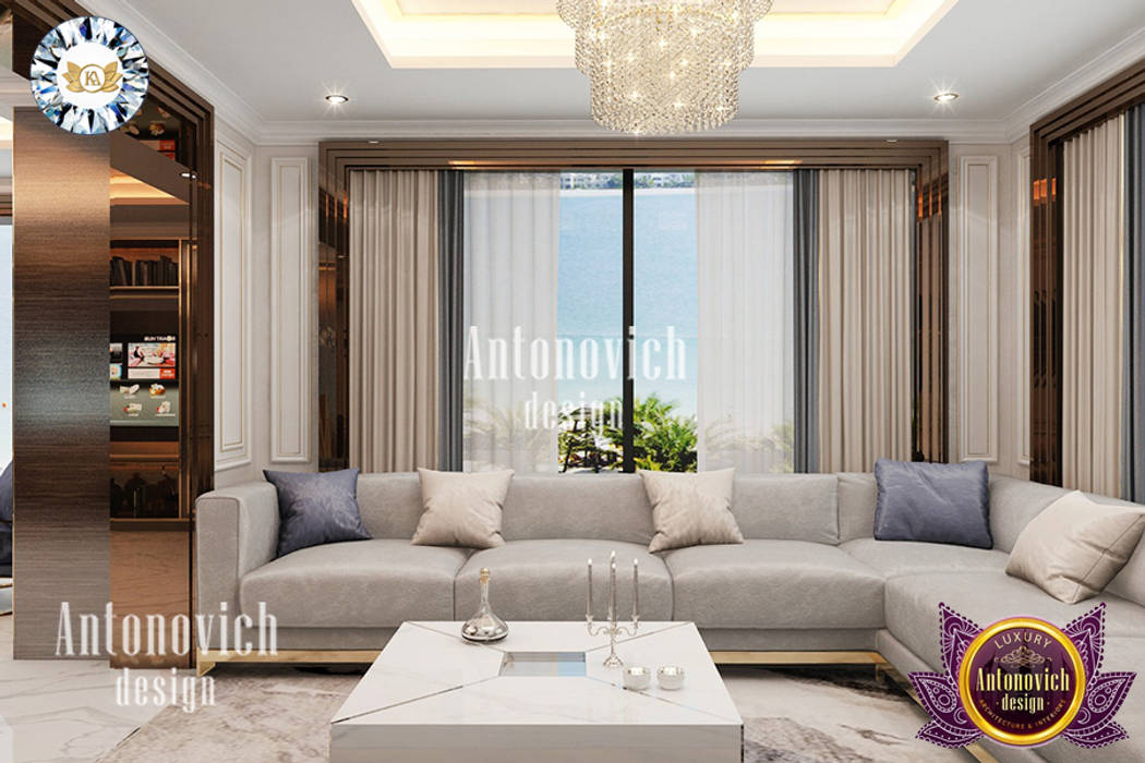 BEST DÉCOR IDEAS FOR LUXURY SITTING AREA DESIGN BY LUXURY ANTONOVICH DESIGN , Luxury Antonovich Design Luxury Antonovich Design Living room