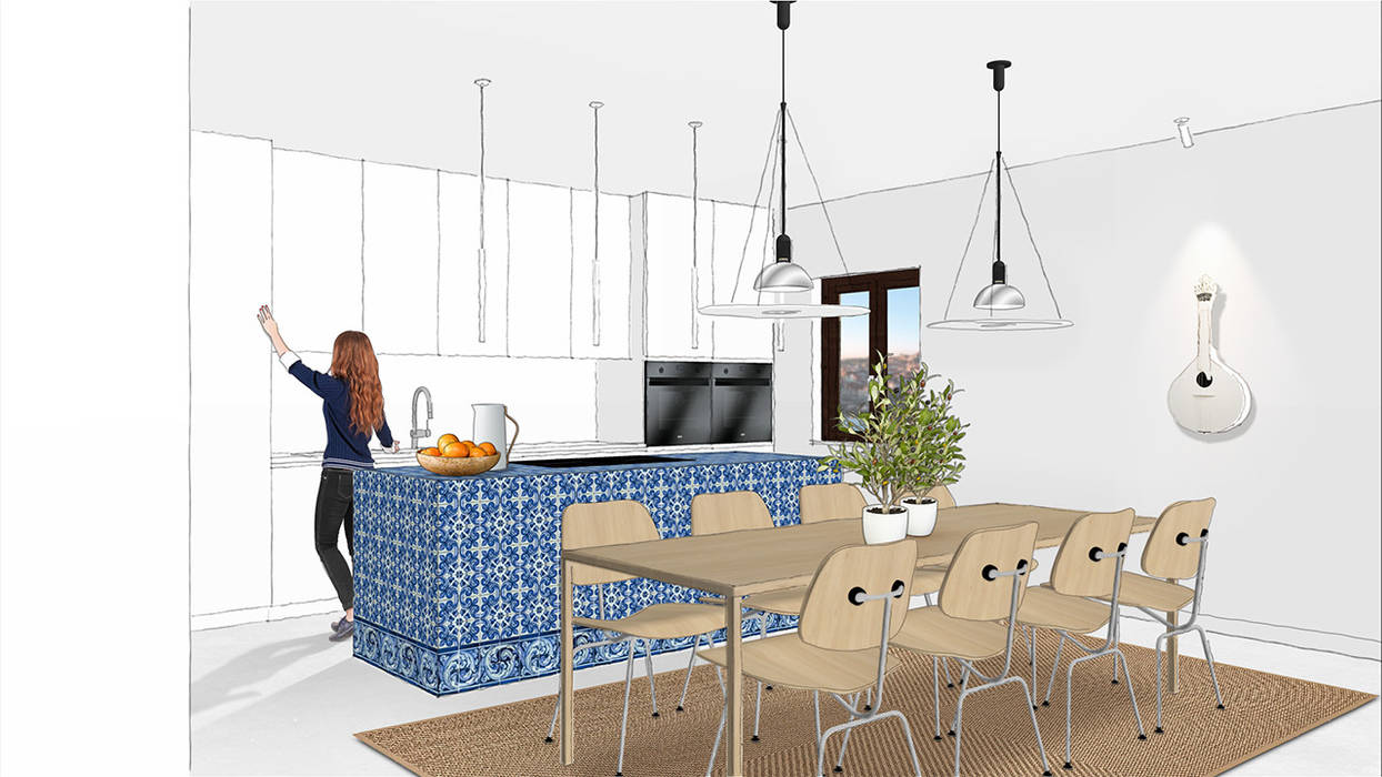 Douro Boutique Home, Alcaria, Interior Design Alcaria, Interior Design Cozinhas modernas design de interiores, arquitectura de interiores, decoração de interiores, cozinha, sala de jantar, zona de refeições, moderno, contemporâneo