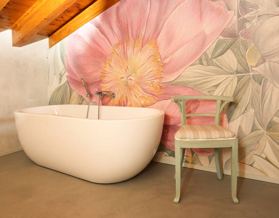 Il bagno come stanza del benessere, viemme61 viemme61 Banheiros modernos Papel Banheiras e duchas