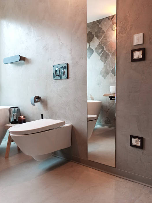 Il bagno come stanza del benessere, viemme61 viemme61 Rustic style bathroom Sinks