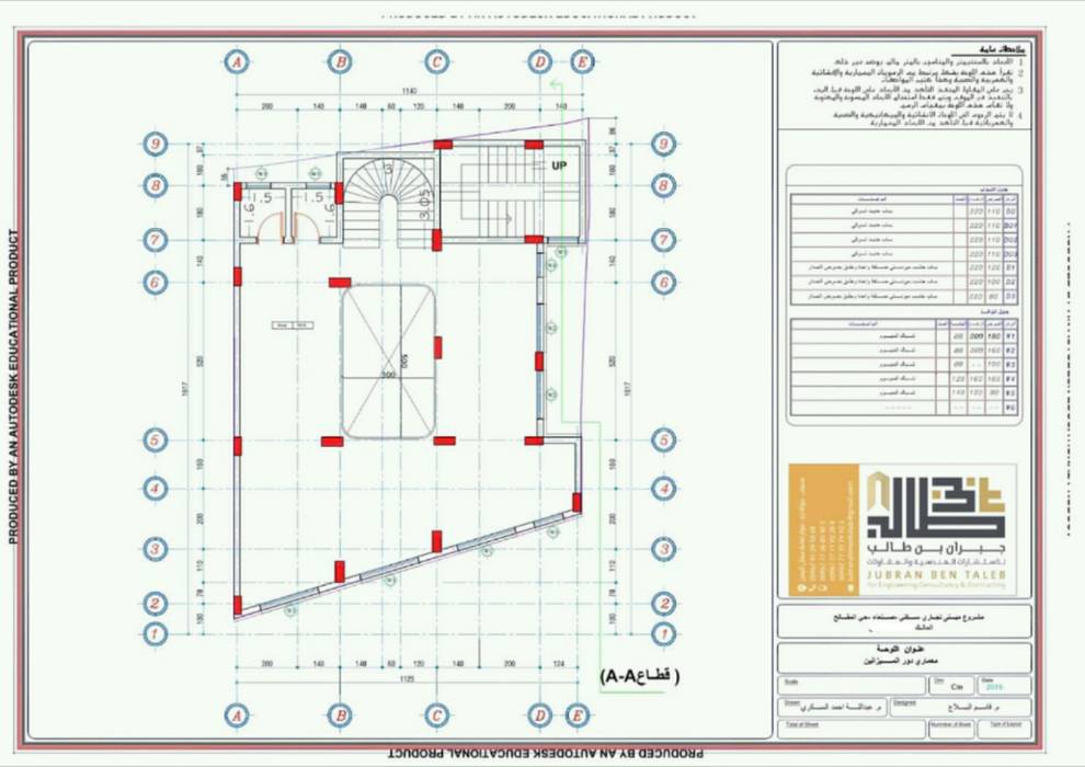 تصاميم ومخططات, مكتب بن طالب للاستشارات الهندسية والمقاولات مكتب بن طالب للاستشارات الهندسية والمقاولات