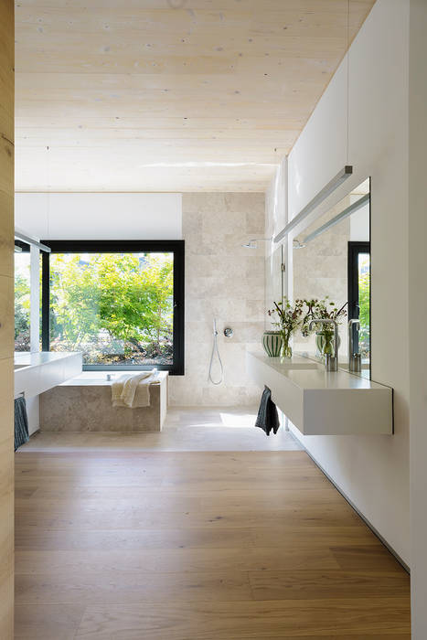 PROYECTO CH, ÁBATON Arquitectura ÁBATON Arquitectura Mediterranean style bathrooms