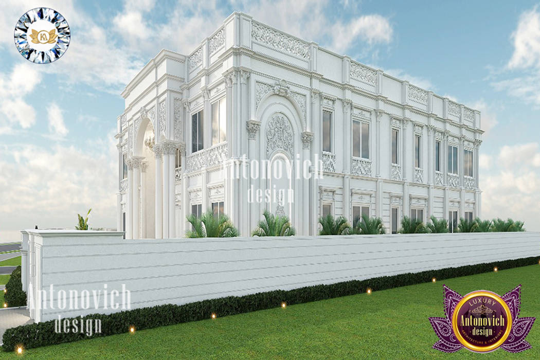 MOST LUXURIOUS ARCHITECTURE AND INTERIOR DESIGN IN DUBAI BY LUXURY ANTONOVICH DESIGN Luxury Antonovich Design Multi-Family house