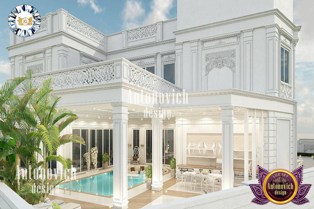 MOST LUXURIOUS ARCHITECTURE AND INTERIOR DESIGN IN DUBAI BY LUXURY ANTONOVICH DESIGN, Luxury Antonovich Design Luxury Antonovich Design Rumah keluarga besar