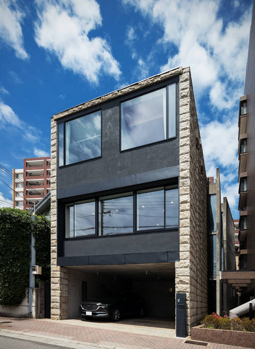 庭園借景の家 Re:, 株式会社seki.design 株式会社seki.design Modern houses