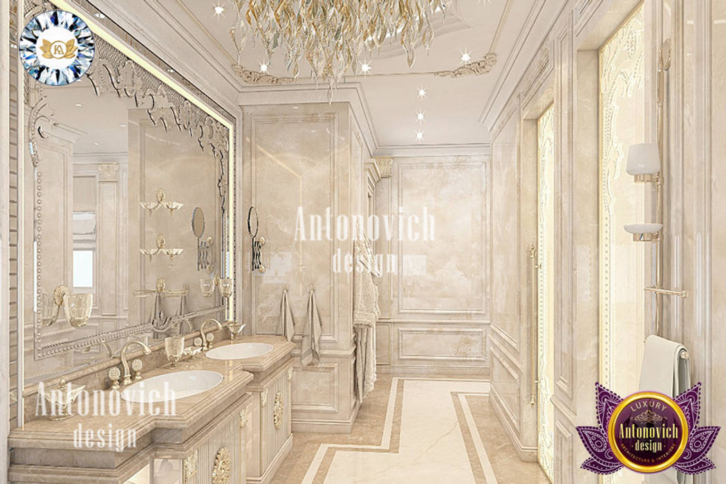 MOST LUXURIOUS BATHROOM INTERIOR DESIGN BY LUXURY ANTONOVICH DESIGN Luxury Antonovich Design Classic style bathroom