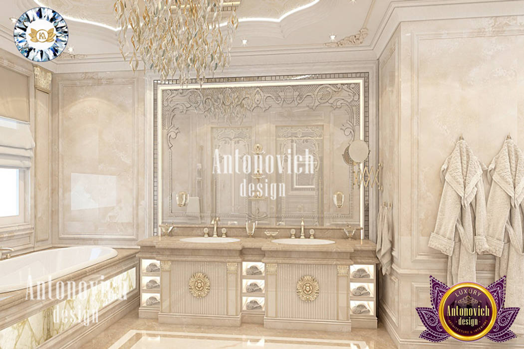 MOST LUXURIOUS BATHROOM INTERIOR DESIGN BY LUXURY ANTONOVICH DESIGN Luxury Antonovich Design Classic style bathrooms