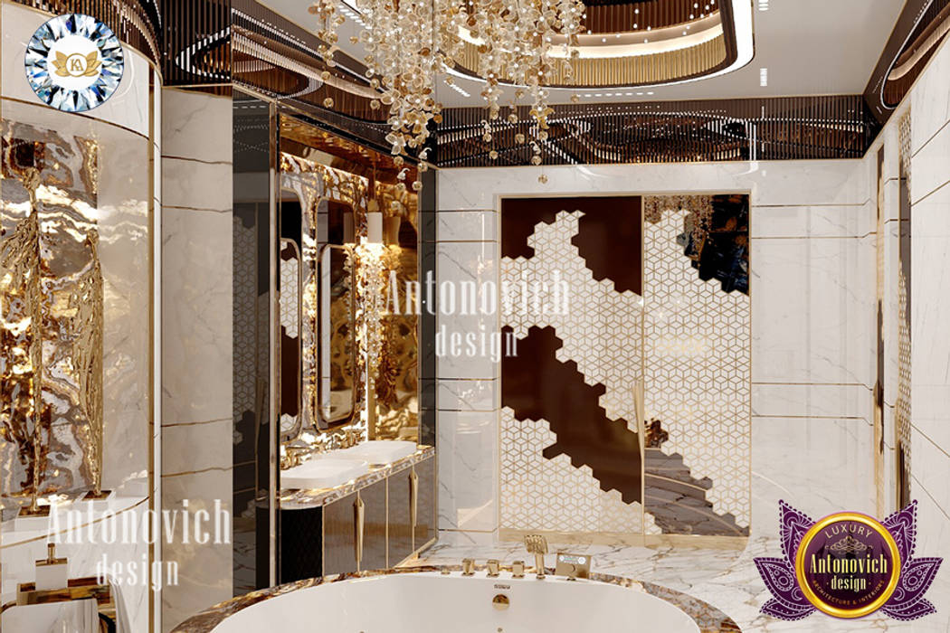 FINEST BATHROOM INTERIOR DESIGN BY LUXURY ANTONOVICH DESIGN Luxury Antonovich Design Modern bathroom