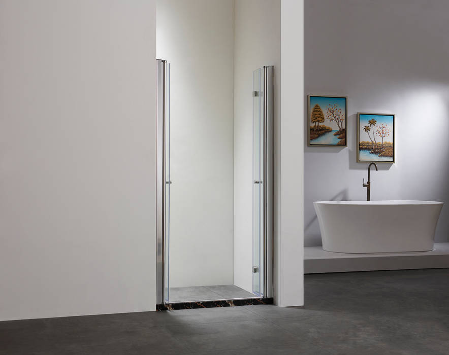 Pendeltür 6mm ESG Duschdiscount.de BadezimmerWannen und Duschen Glas Duschkabine, Duschwand