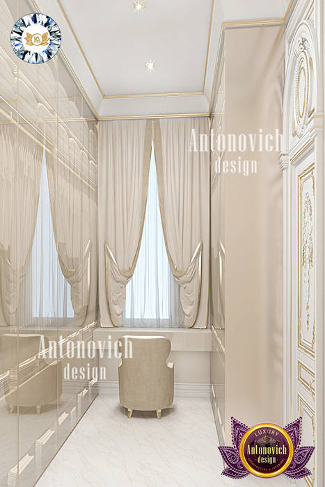 WORLD-CLASS JOINERY SERVICES BY LUXURY ANTONOVICH DESIGN Luxury Antonovich Design Modern style bedroom