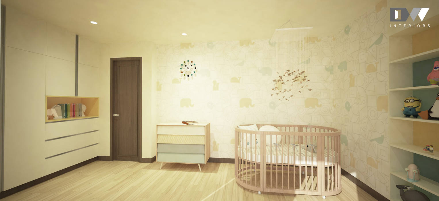 S Residence, DW Interiors DW Interiors Minimalistische Kinderzimmer
