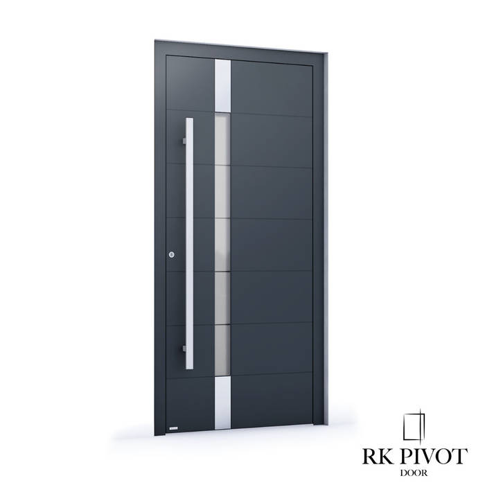 RK Exclusive Doors / Drzwi PIVOT / Smart Line, RK Exclusive Doors RK Exclusive Doors 前門 鋁箔/鋅