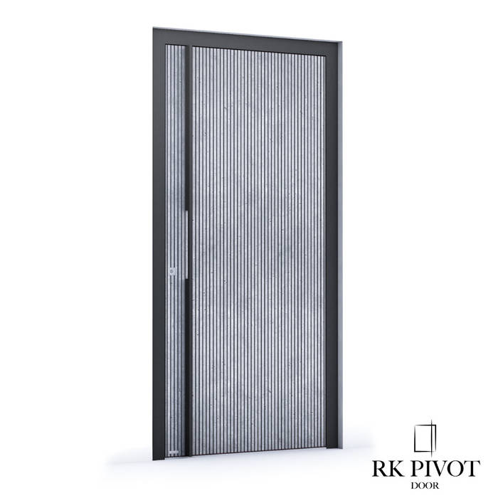 RK Exclusive Doors / Drzwi PIVOT / Smart Line, RK Exclusive Doors RK Exclusive Doors 前門 鋁箔/鋅