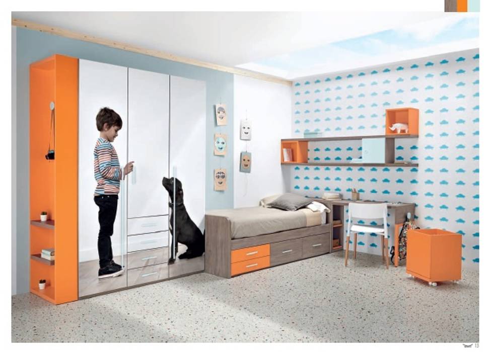 Dormitorios Juveniles, Colchoneria Castilla Colchoneria Castilla Teen bedroom Plywood Wood effect