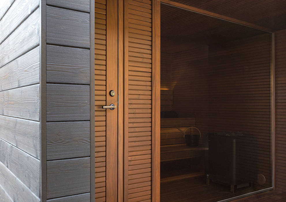 Welches Holz für Sauna? SPA Deluxe GmbH - Whirlpools in Senden Sauna Sauna, Gartensauna, Außensauna, Aussensauna, Gartenhaus, Saunahaus, Saunaholz