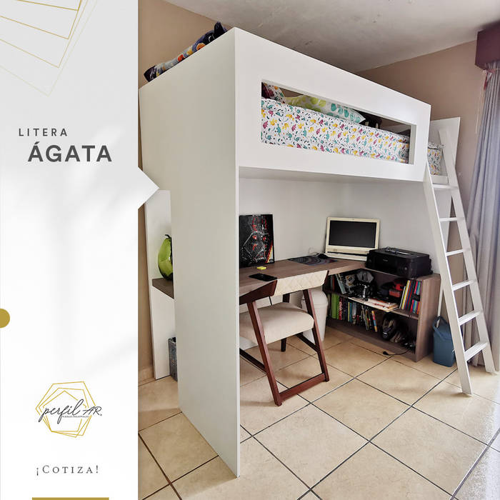 Literas, perfil ar muebles industriales homify