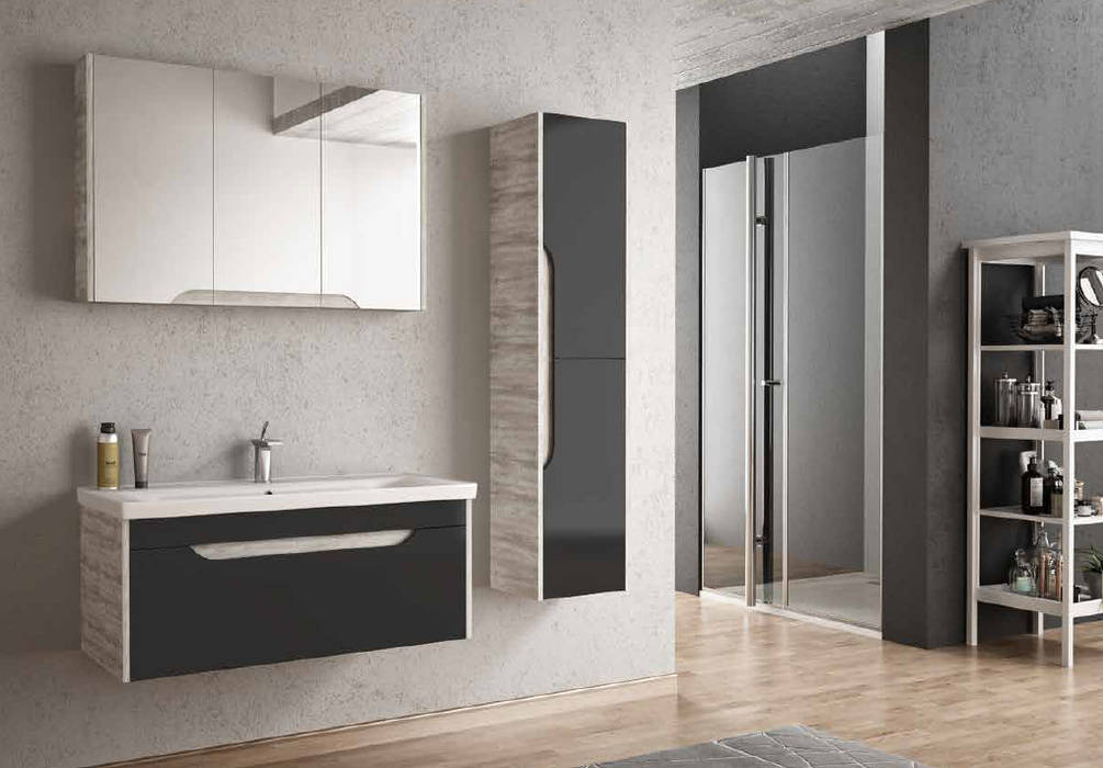 BELLO - MAESTA BATHROOM FURNITURE MAESTA BATHROOM FURNITURE Modern Banyo bathroom furniture, bathroom cabinet, banyo mobilyası, banyo dolabı ,Lavabolar