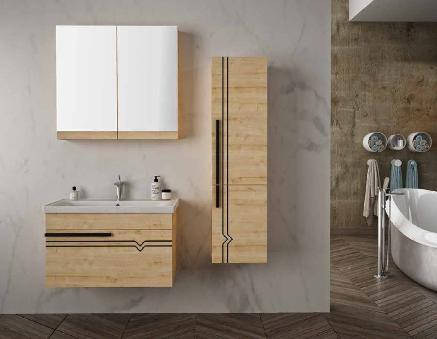 ALMIRA - MAESTA BATHROOMS, MAESTA BATHROOM FURNITURE MAESTA BATHROOM FURNITURE Modern Banyo Dekorasyon