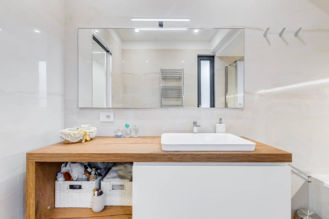 Porta Pinciana Residence, EF_Archidesign EF_Archidesign Modern Bathroom