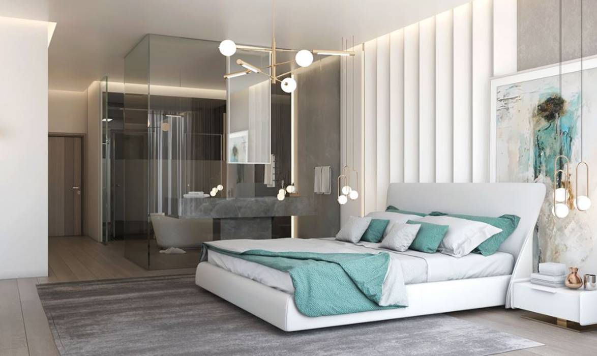 Modern master bedroom interior design | homify