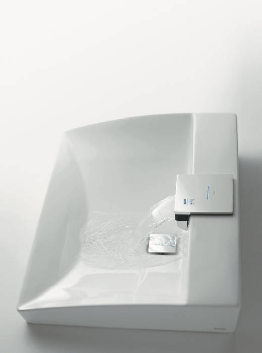 Neorest® un lavabo de diseño y tecnología Hygolet de México Baños minimalistas Cerámica lavabo, toto, neorest, clean,Lavabos