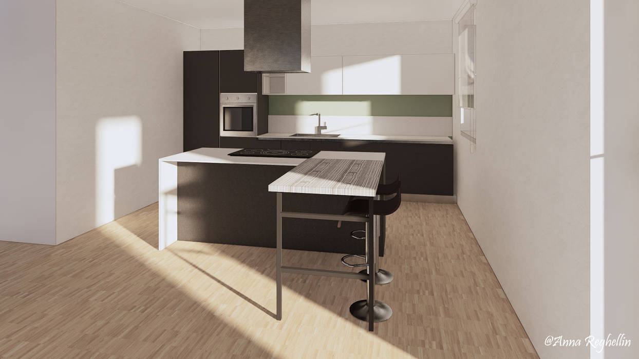 Modello 3D Studio HAUS Cucina moderna