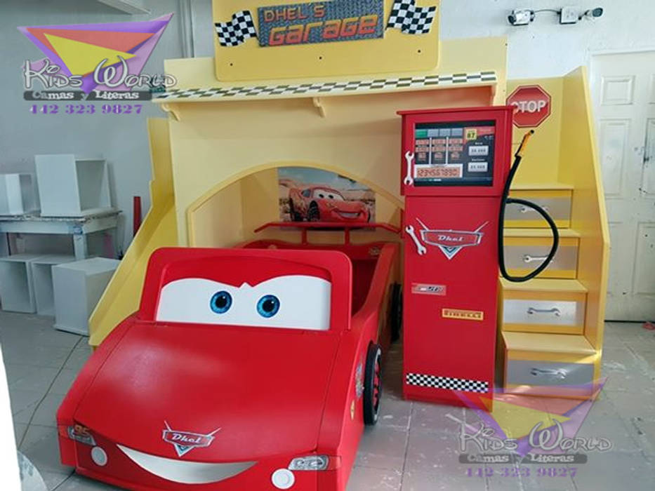 Divertida litera de rayo mcqueen homify