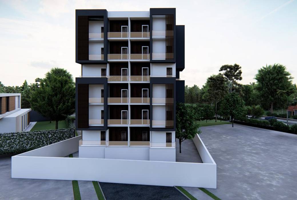 Group housing elevation and design development | homify